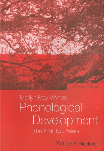 Phonological Development The First Two Years
