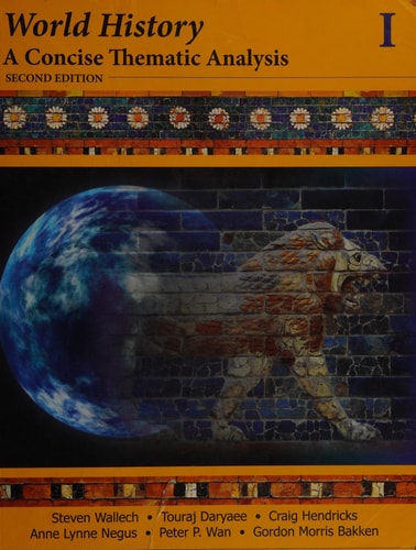 World History A Concise Thematic Analysis, Volume 1