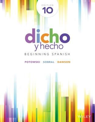 Dicho y hecho: Beginning Spanish