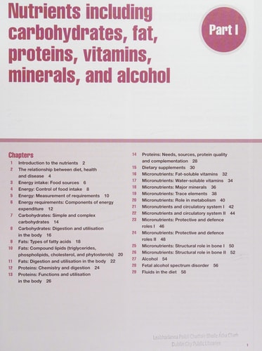 Nutrition at a Glance