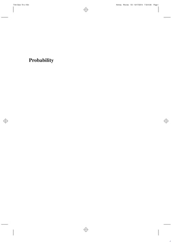 Probability An Introduction with Statistical Applications