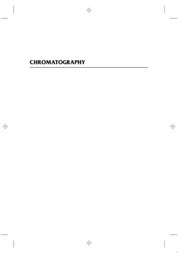 Chromatography Principles and Instrumentation