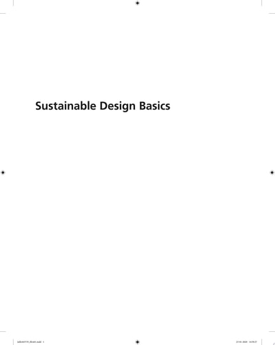 Sustainable Design Basics