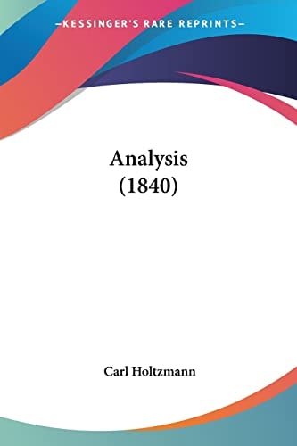 Analysis (1840)