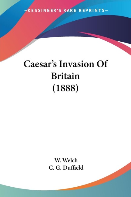 Caesars Invasion Of Britain (1888)
