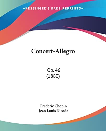 Concert-Allegro: Op. 46 (1880)