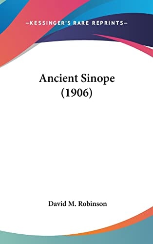 Ancient Sinope (1906)