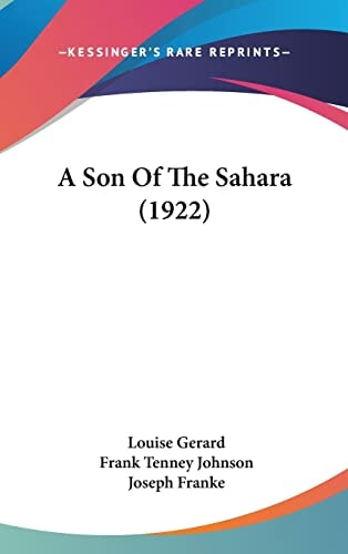 A Son Of The Sahara (1922)