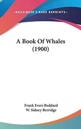 A Book Of Whales (1900)