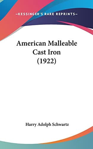 American Malleable Cast Iron (1922)