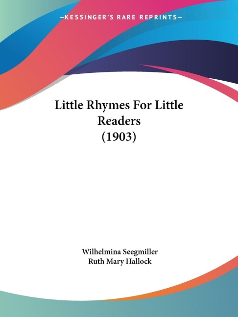 Little Rhymes For Little Readers (1903)