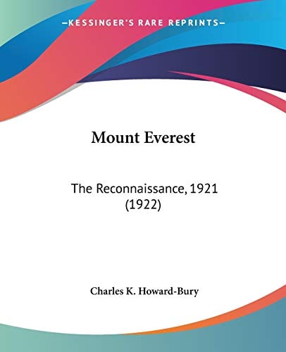 Mount Everest: The Reconnaissance, 1921 (1922)