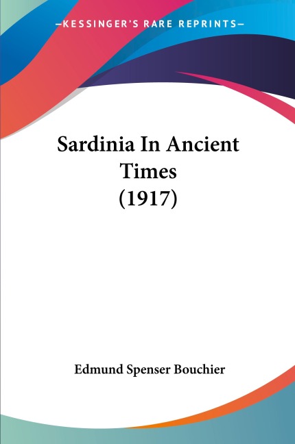 Sardinia In Ancient Times (1917)