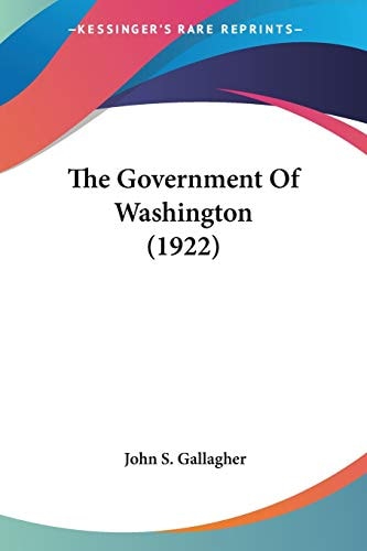 The Government Of Washington (1922)