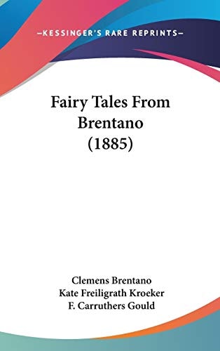 Fairy Tales From Brentano (1885)