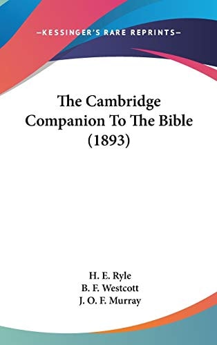 The Cambridge Companion To The Bible (1893)