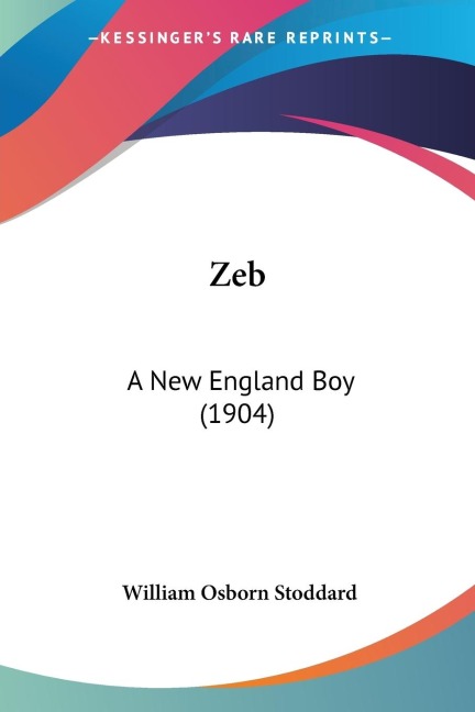 Zeb: A New England Boy (1904)