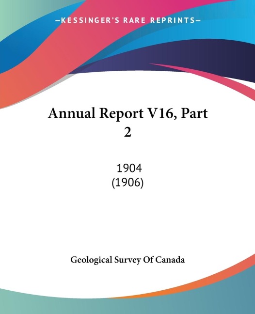 Annual Report V16, Part 2: 1904 (1906)