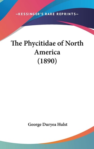 The Phycitidae of North America (1890)
