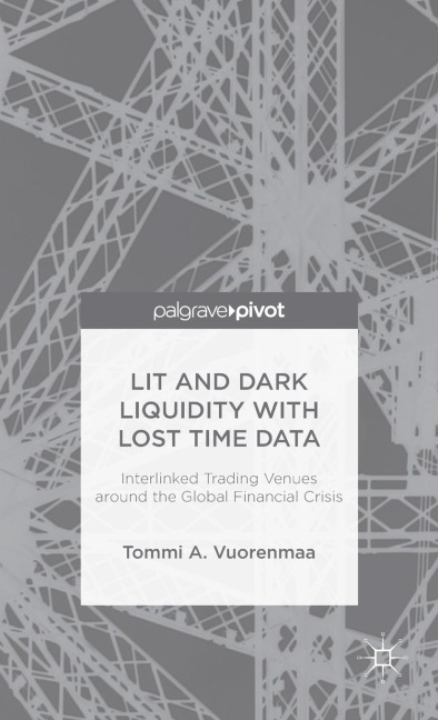 Lit and Dark Liquidity with Lost Time Data: Interlinked Trading Venues Around the Global Financial Crisis