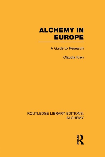 Alchemy in Europe: A Guide to Research