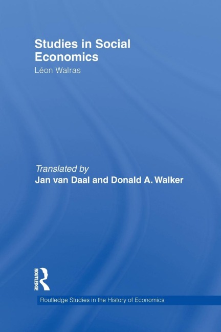 Studies in Social Economics