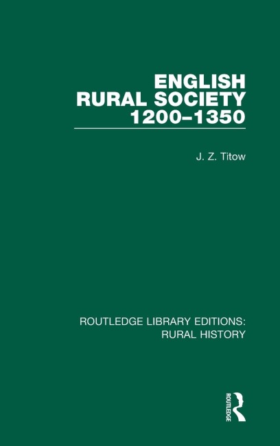English Rural Society, 1200-1350