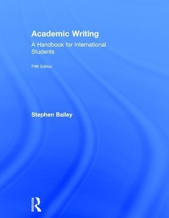 Academic Writing: A Handbook for International Students