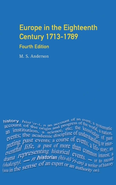 Europe in the Eighteenth Century 1713-1789