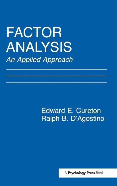 Factor Analysis: An Applied Approach