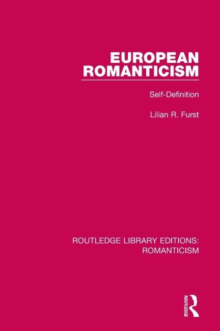 European Romanticism: Self-Definition