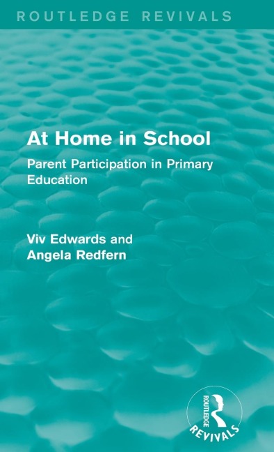 At Home in School (1988): Parent Participation in Primary Education