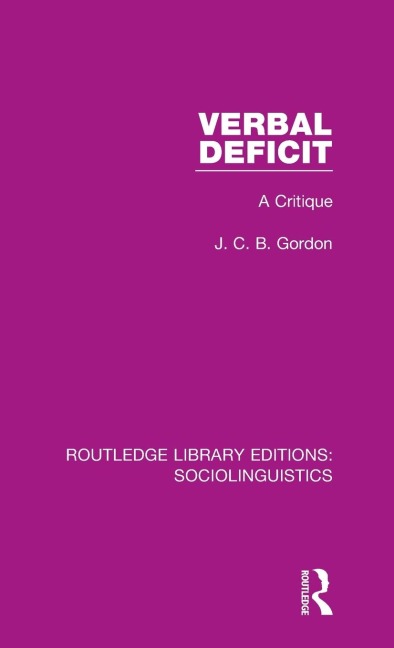 Verbal Deficit: A Critique