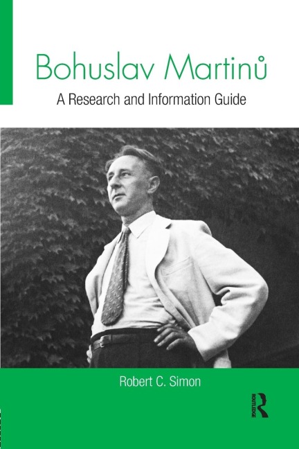 Bohuslav Martin¿: A Research and Information Guide
