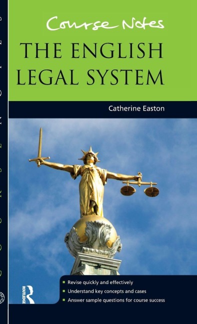 BRICKFIELD: Course Notes: the English Legal System