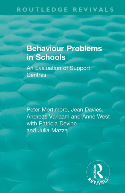 Behaviour Problems in Schools: An Evaluation of Support Centres