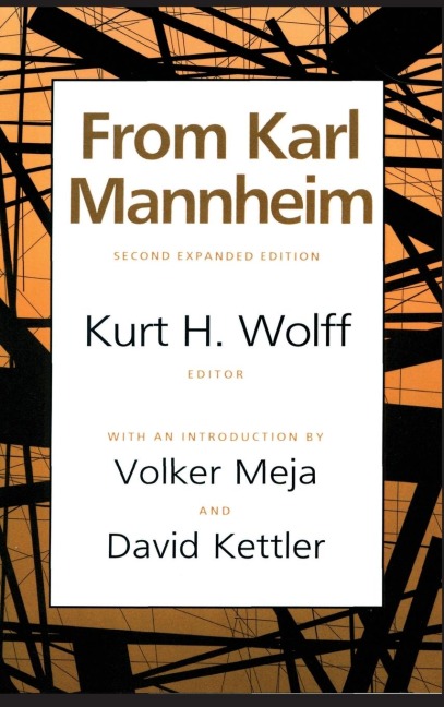 From Karl Mannheim