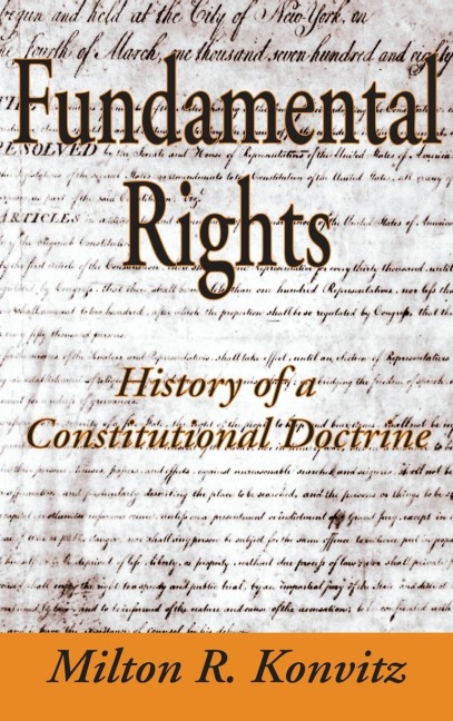 Fundamental Rights: History of a Constitutional Doctrine