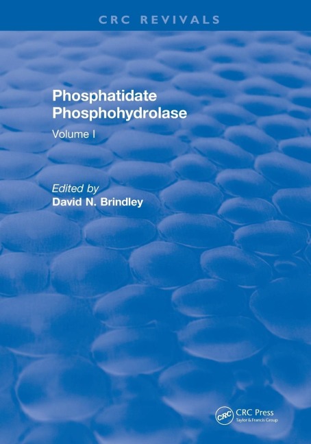 Phosphatidate Phosphohydrolase (1988): Volume I