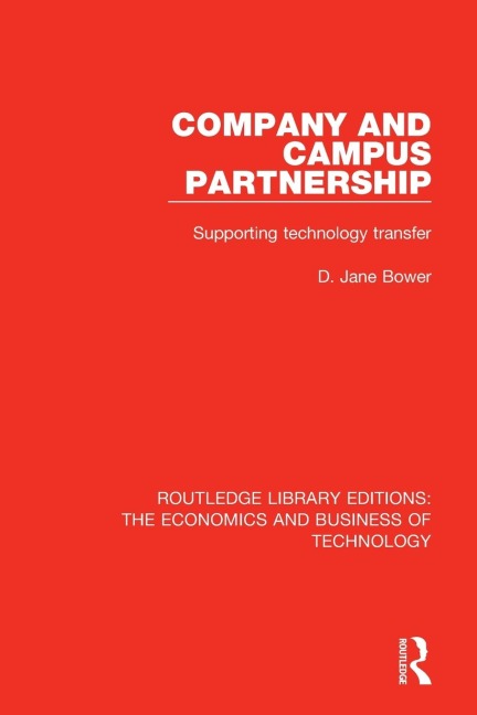 Company and Campus Partnership: Supporting Technology Transfer