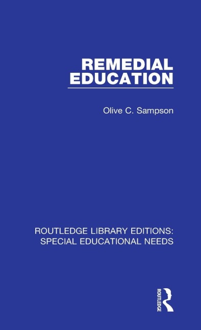 Remedial Education