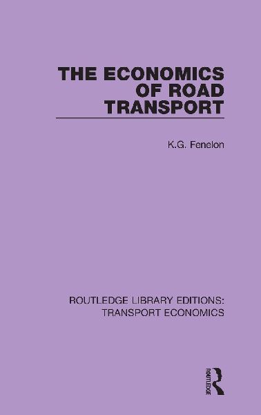 The Economics of Road Transport