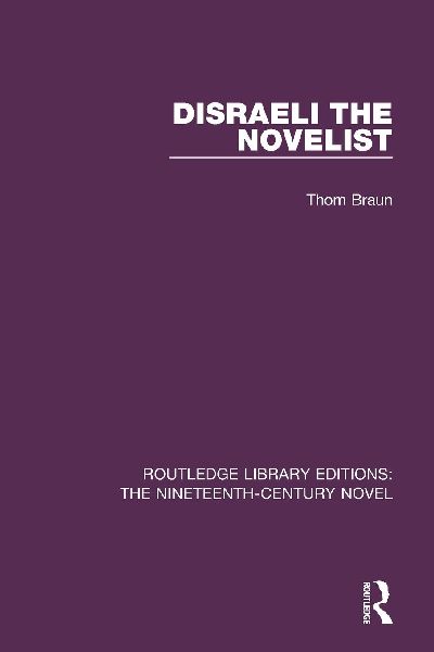 Disraeli the Novelist
