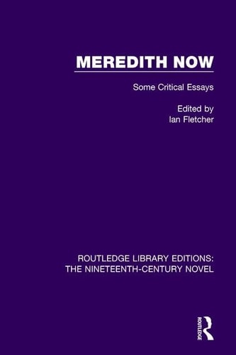 Meredith Now Some Critical Essays