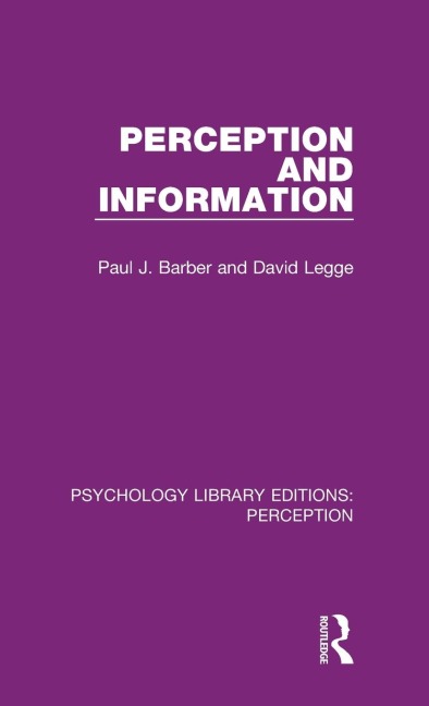Perception and Information