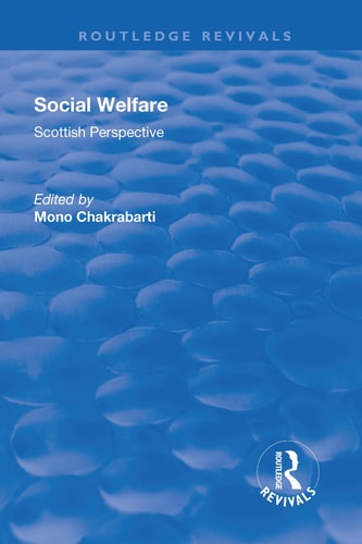 Social Welfare Scottish Perspective