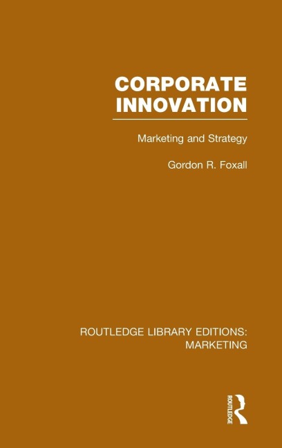 Corporate Innovation (RLE Marketing): Marketing and Strategy