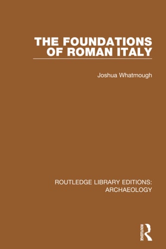 The Foundations of Roman Italy