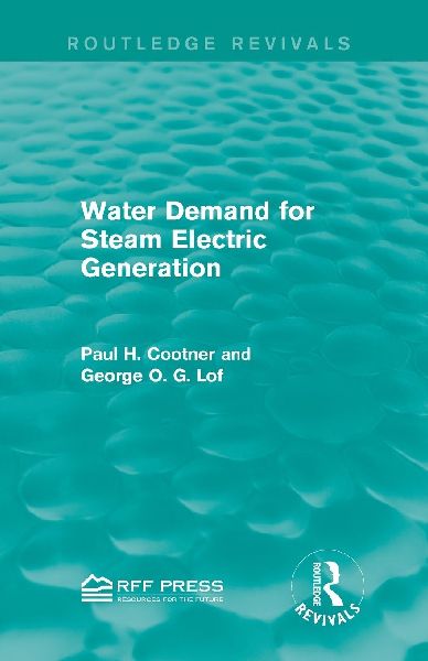 Water Demand for Steam Electric Generation (Routledge Revivals)