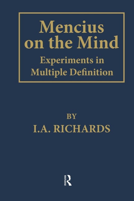 Mencius on the Mind: Experiments in Multiple Definition